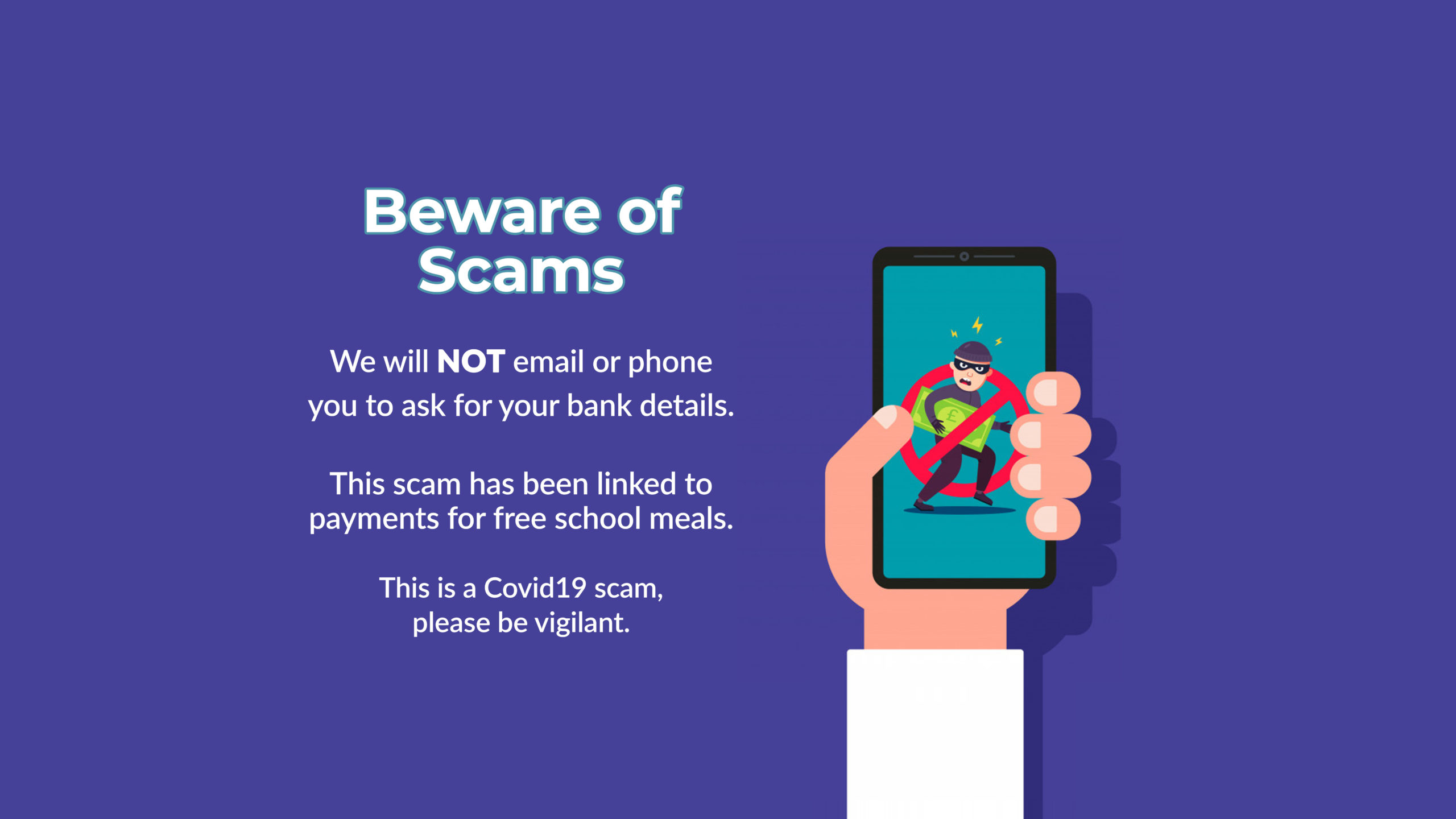 Scam BannerDesktop