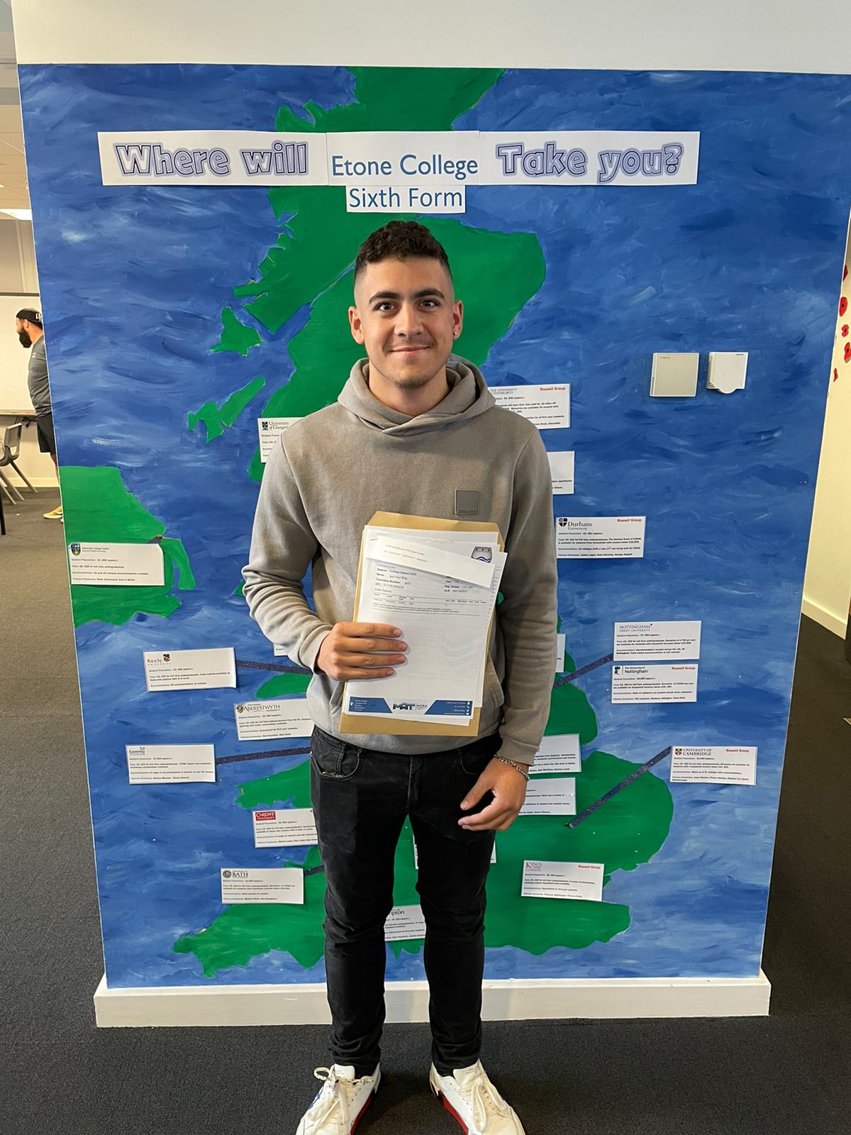 A Level Results Day - Etone College