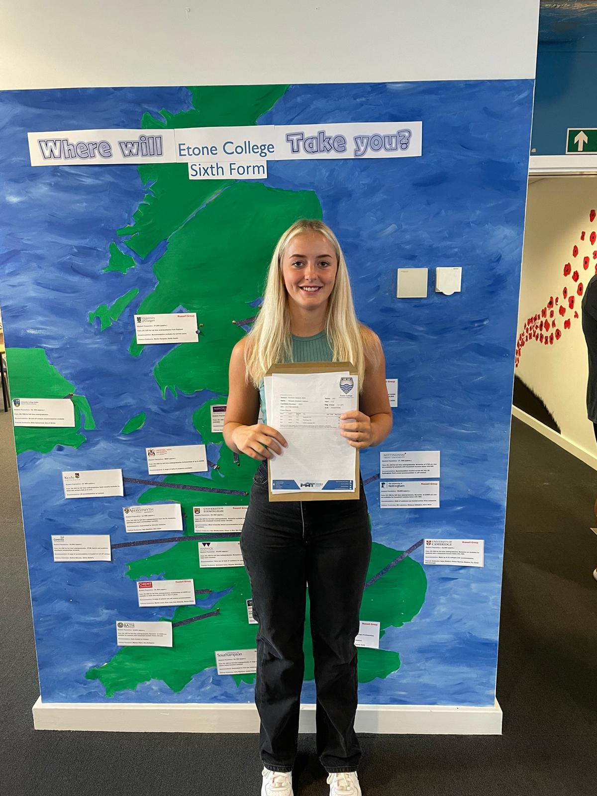 A Level Results Day - Etone College
