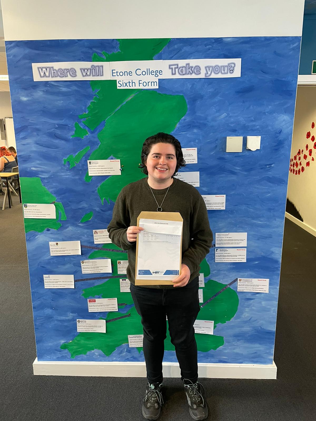A Level Results Day - Etone College
