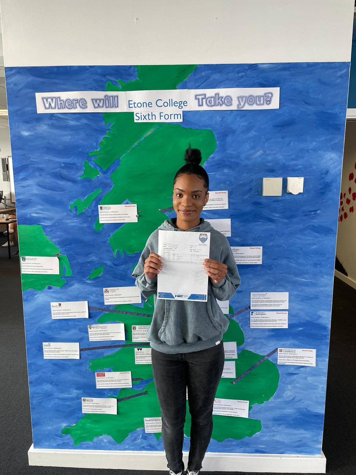 A Level Results Day - Etone College