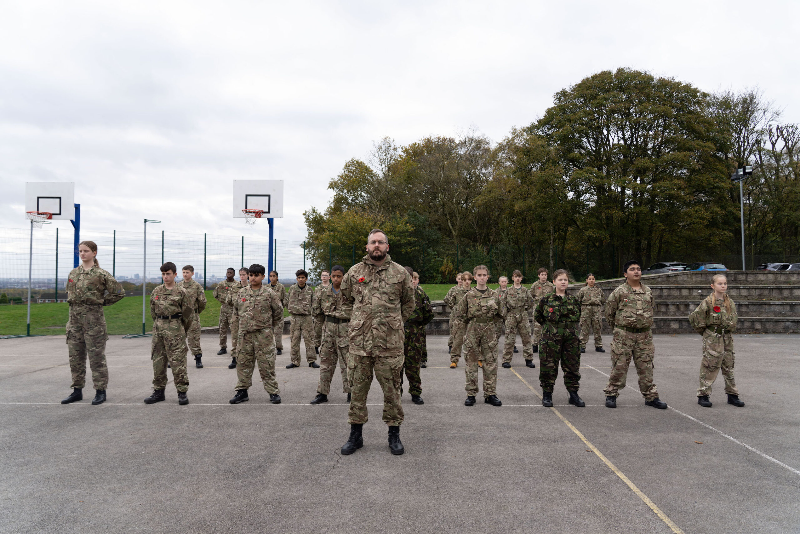 Matrix Cadets Pay Their Respects - Etone College