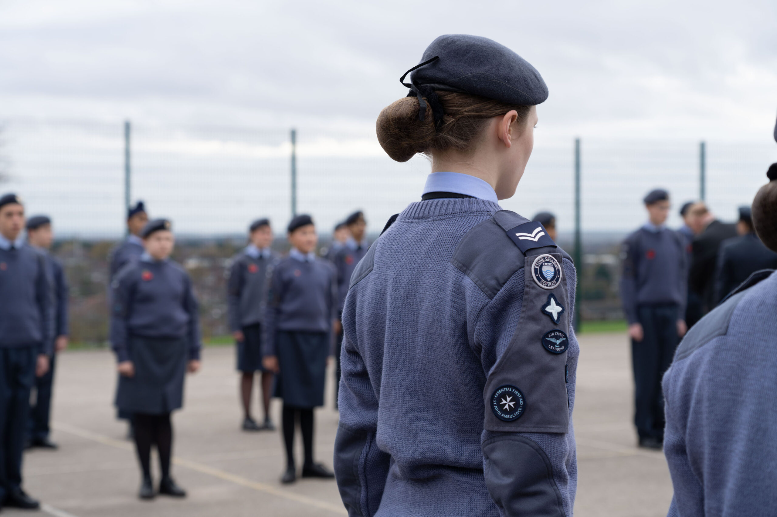 Matrix Cadets Pay Their Respects - Etone College