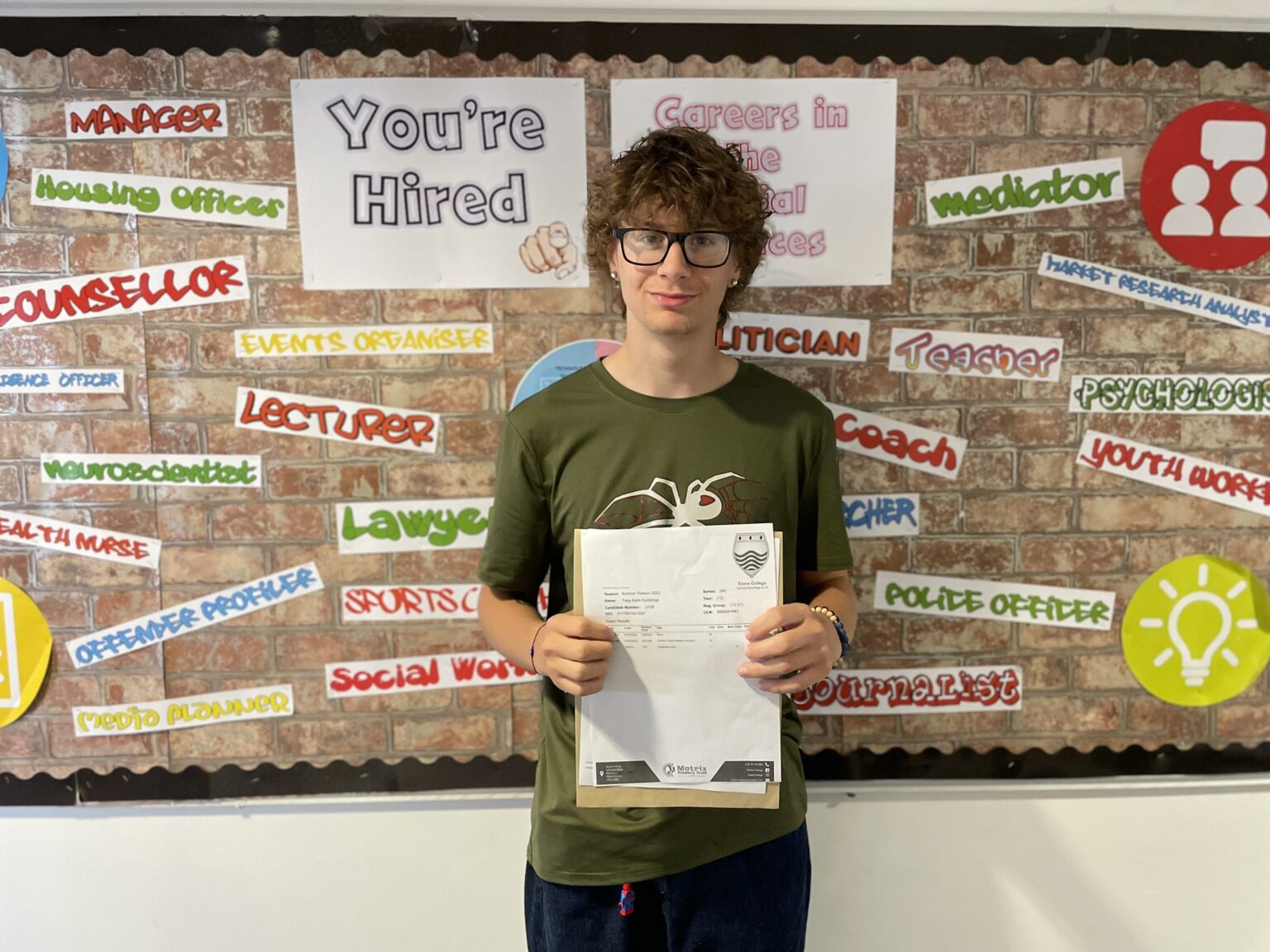 A Level Results Day 2023 - Etone College
