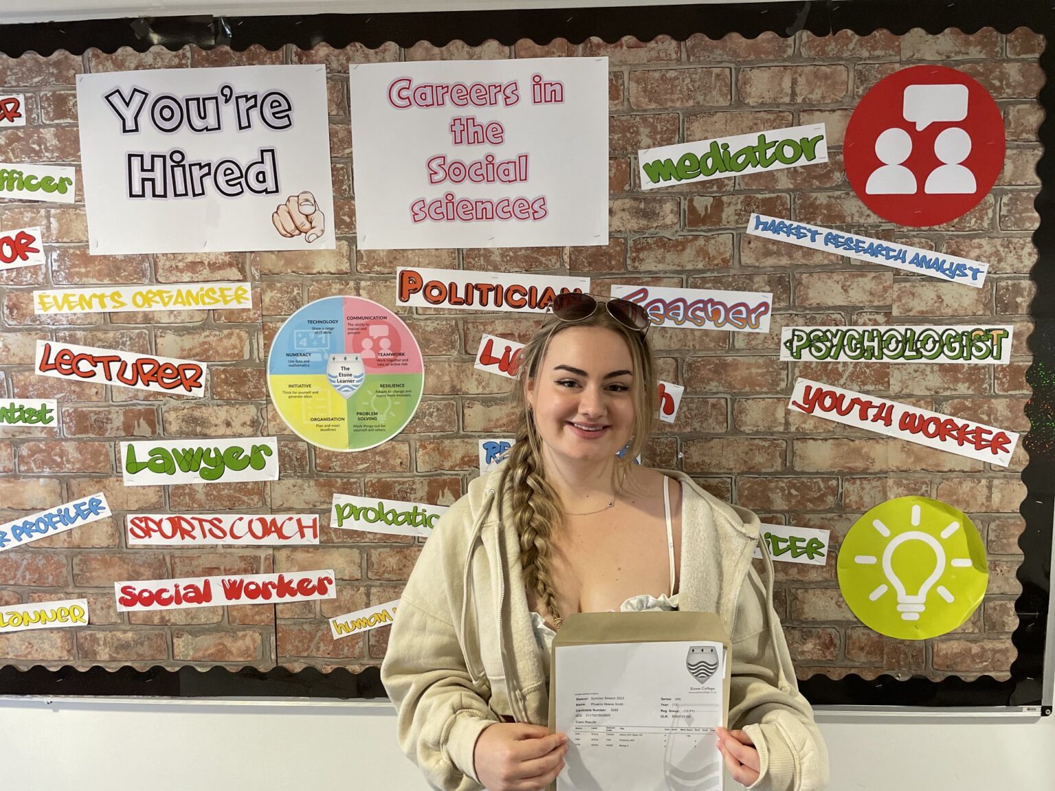 A Level Results Day 2023 - Etone College