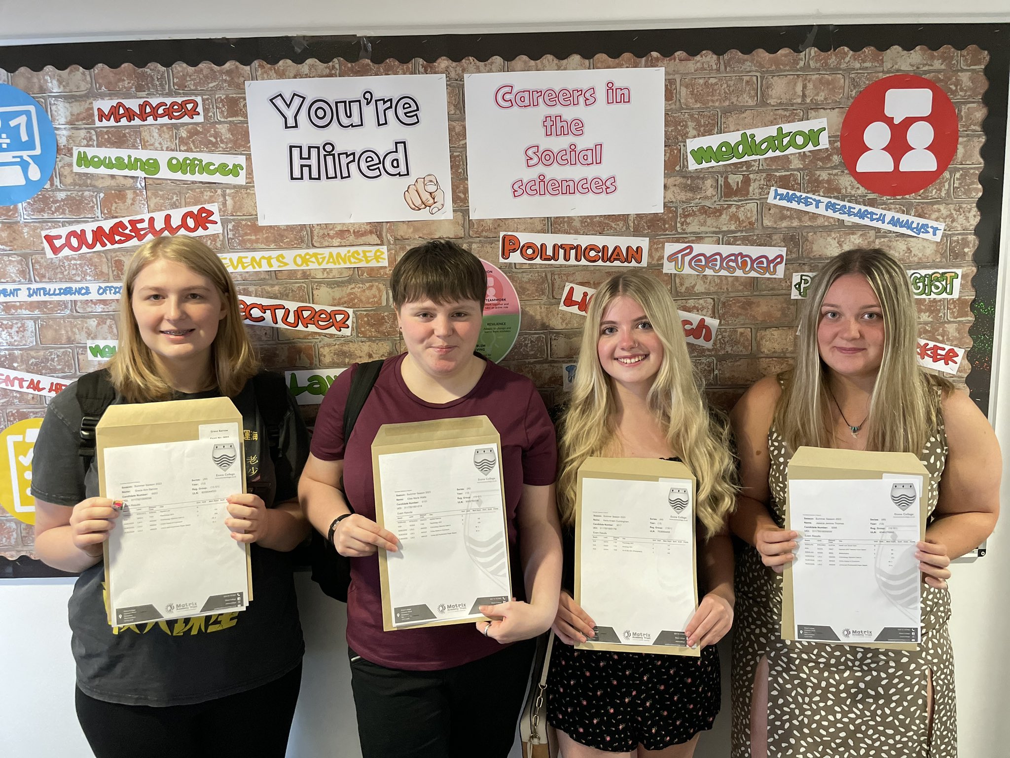 A Level Results Day 2023 - Etone College