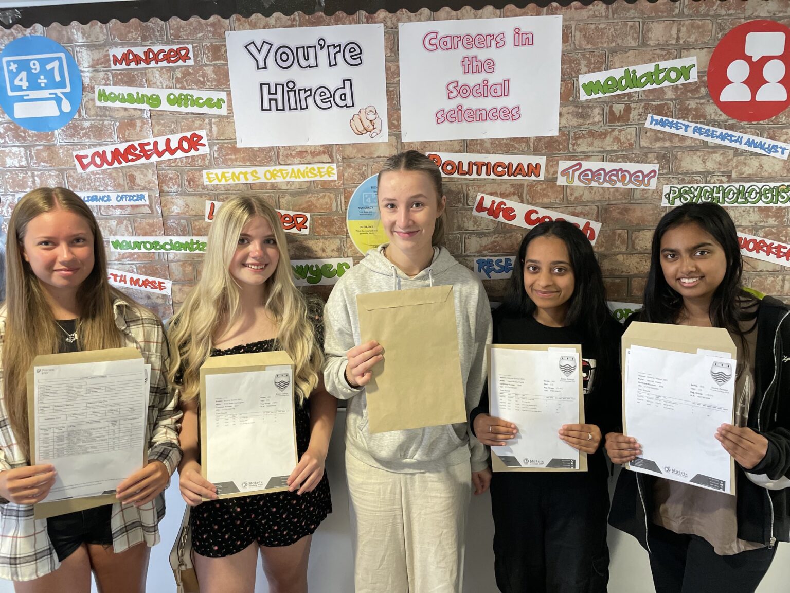 A Level Results Day 2023 - Etone College