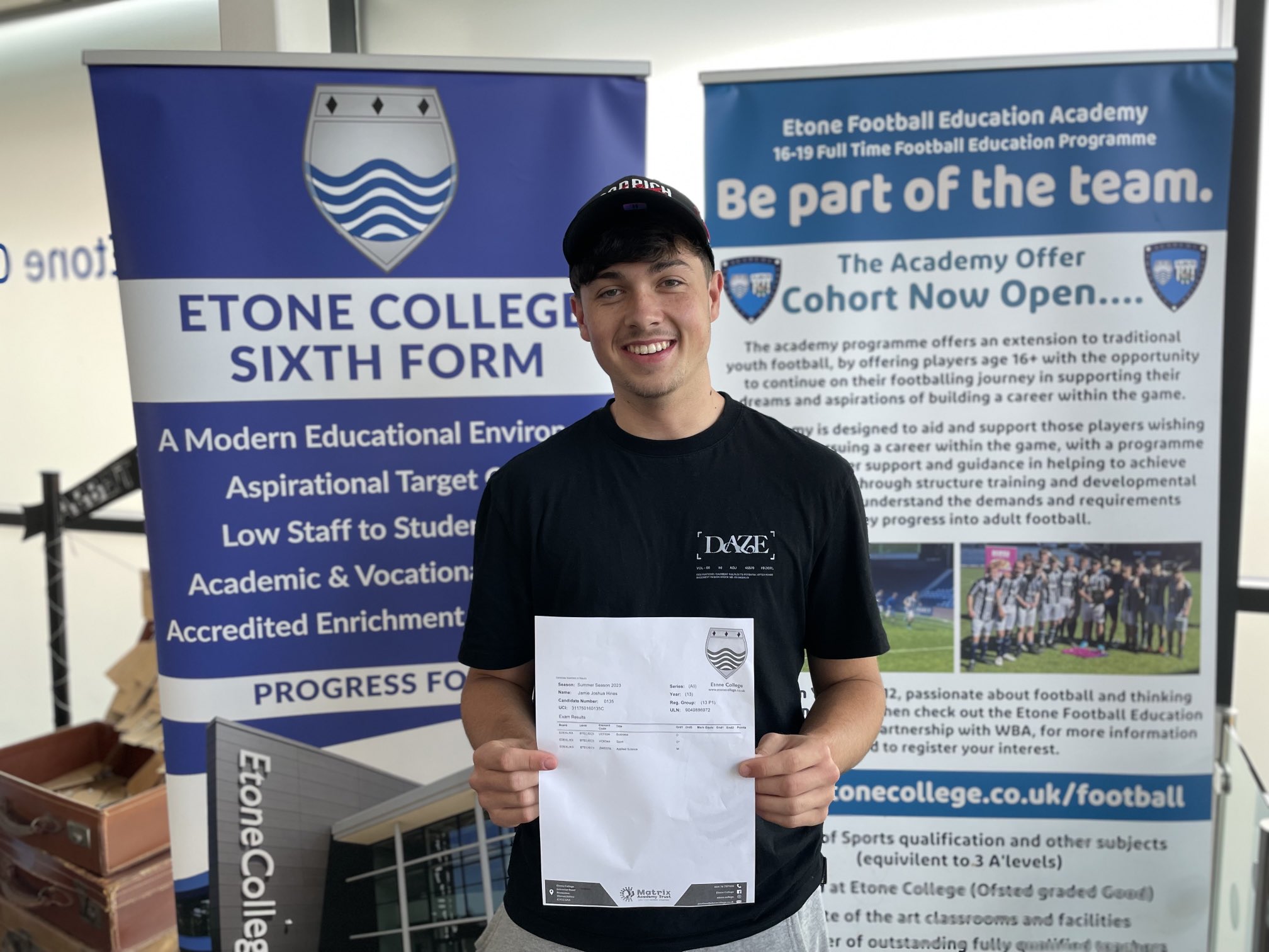 A Level Results Day 2023 - Etone College