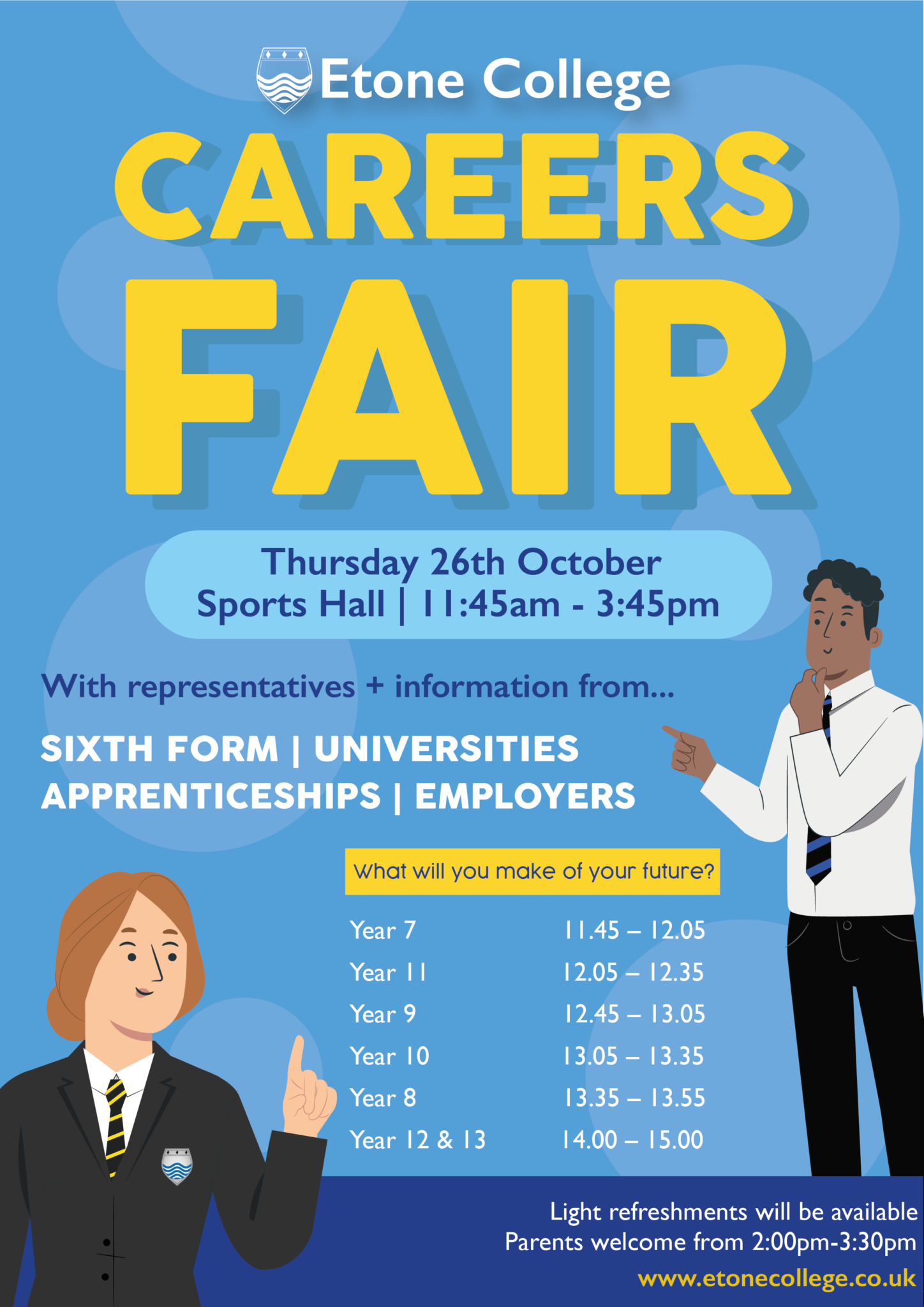 Careers Fair 2023 Etone College