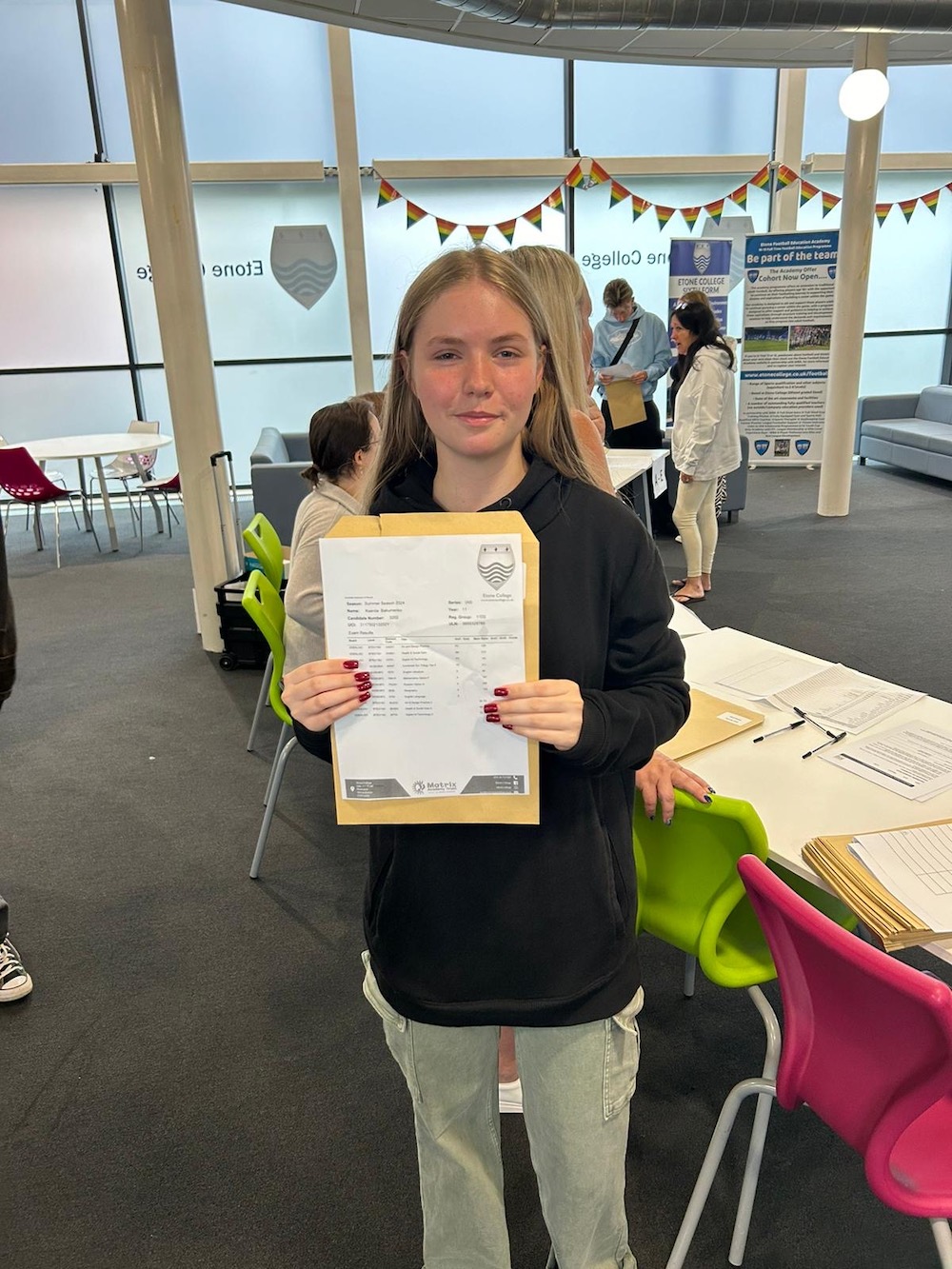 GCSE Results Day 2024 - Etone College