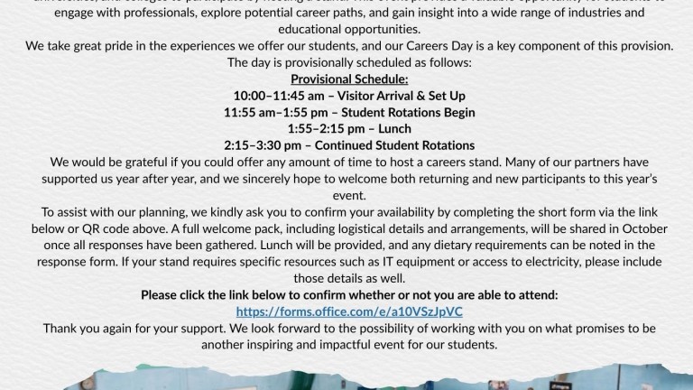 Careers Fair Invitation