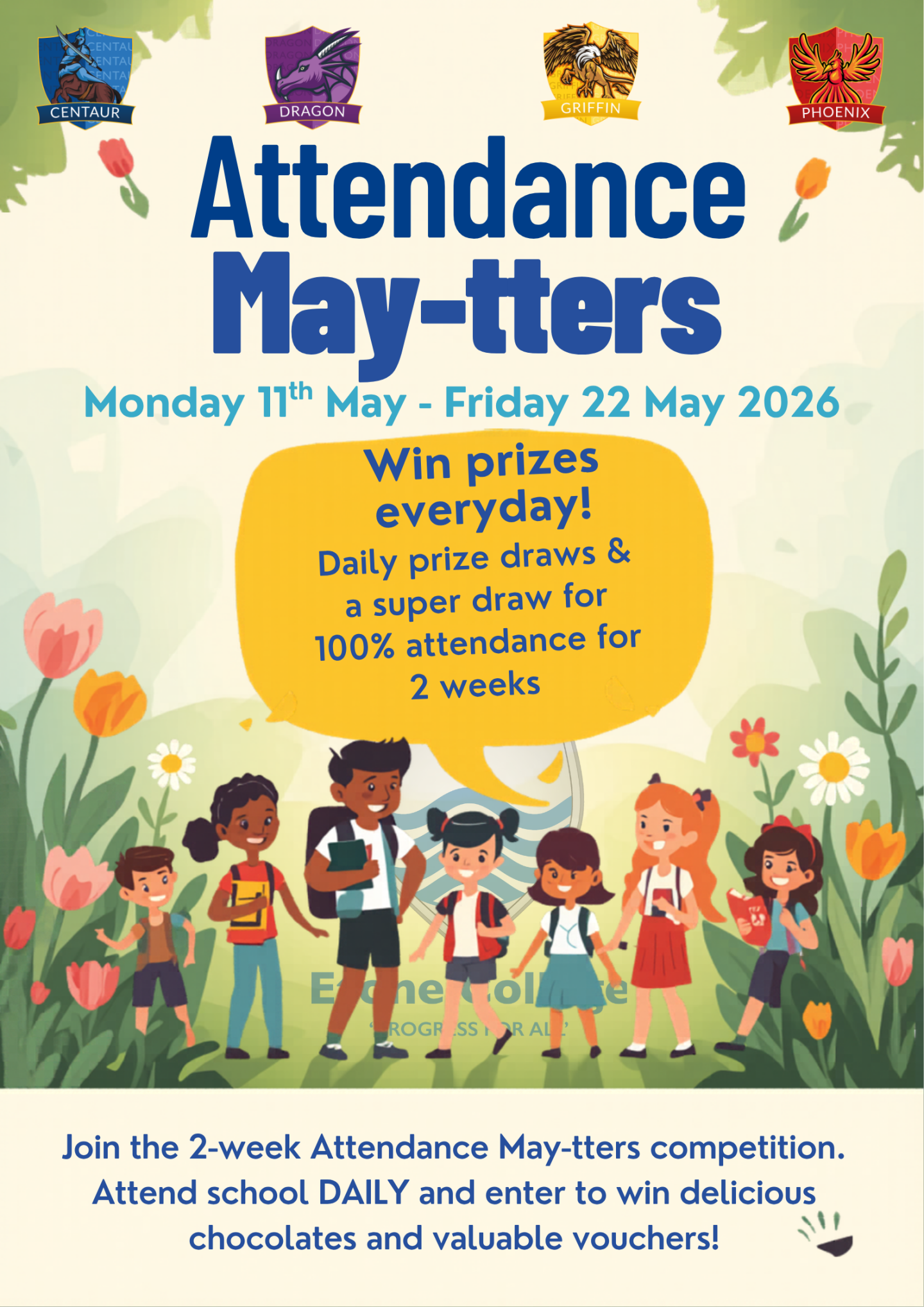Attendance May-tters Competition Poster